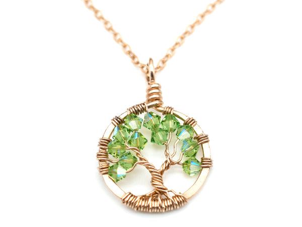 Gold Tree Of Life Pendant Necklace | Classy Men Collection