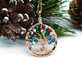 Gold Filled Family Tree of Life