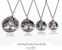 Sterling Silver Family Tree of Life